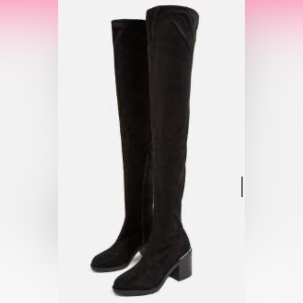 Marc Fisher Olivia Thigh High Faux Suede Boots